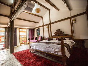 丽江束河闲云轻尘客栈 豪华大床房