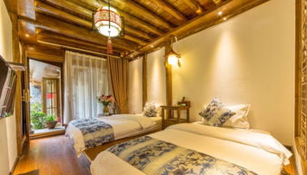 丽江精品客栈 榻榻米标间，体验古朴与现代的完美融合