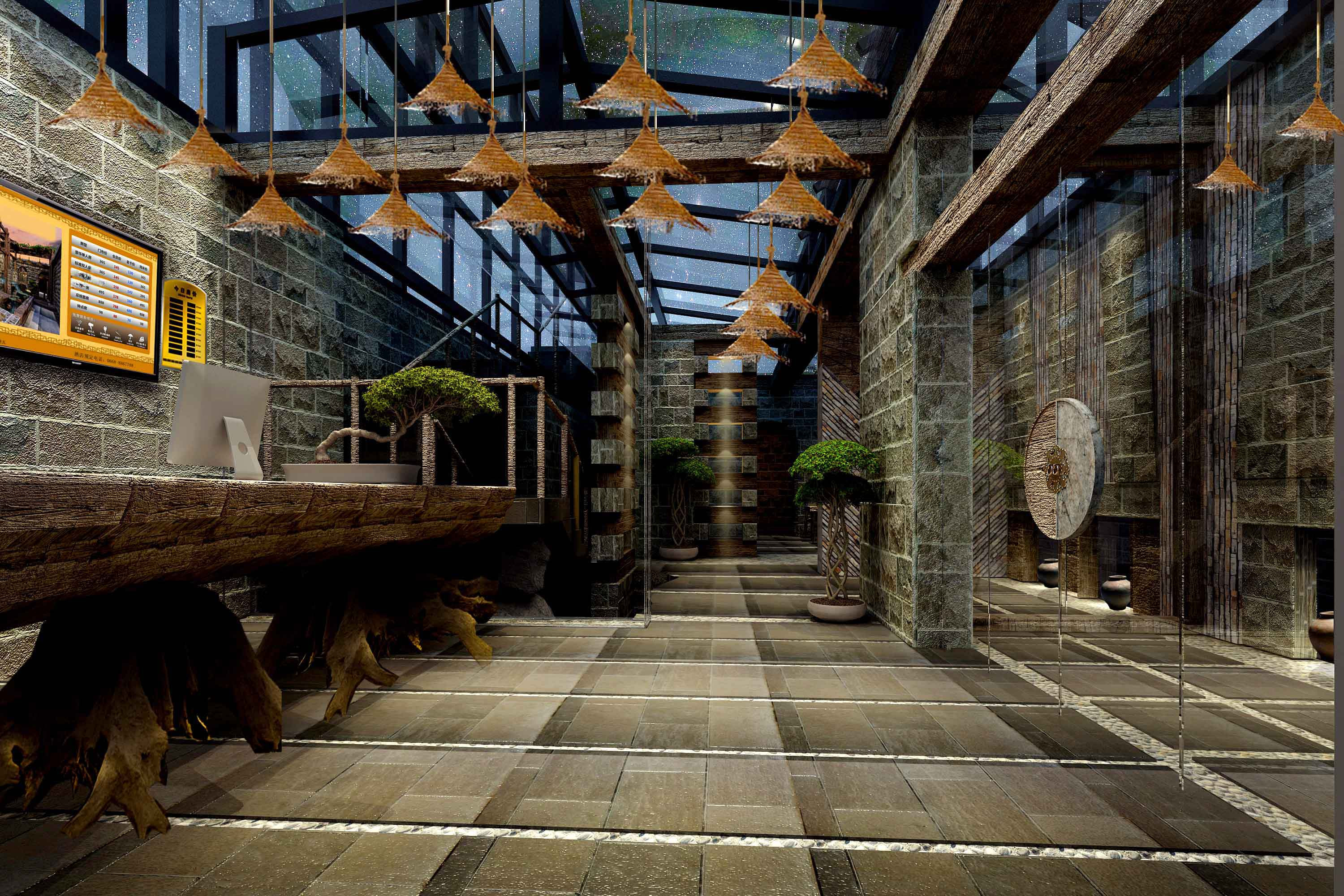 岸下石窑小镇民宿 藏在时光里的乡愁归宿